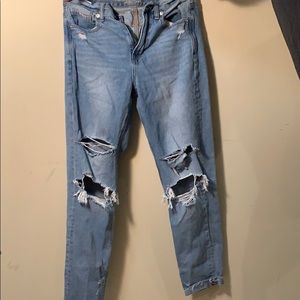 American Eagle mom jeans